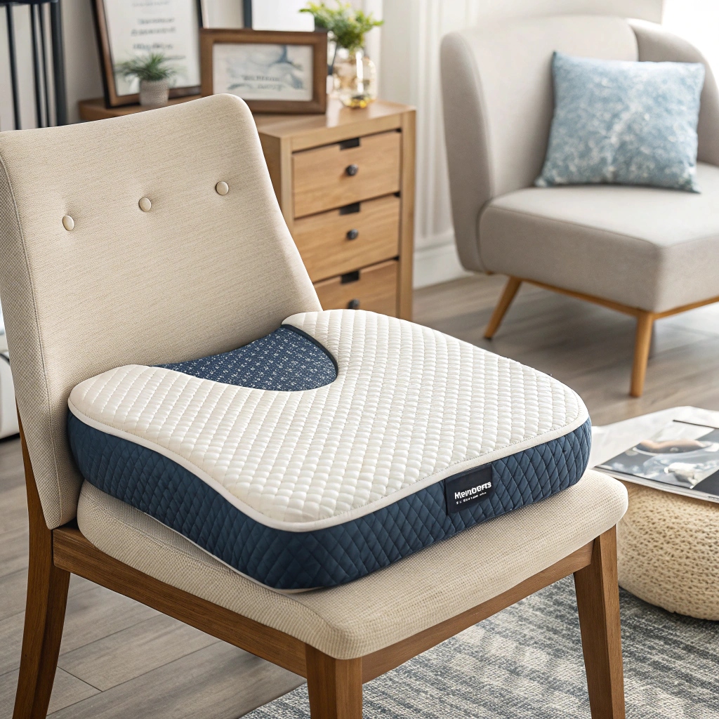 coussin ergonomique et fauteuil